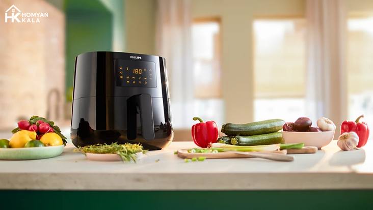 طراحی و استفاده راحت با سرخ کن فیلیپس HD9270