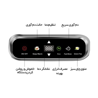 چای ساز میگل مدل GTS 291 استیل
