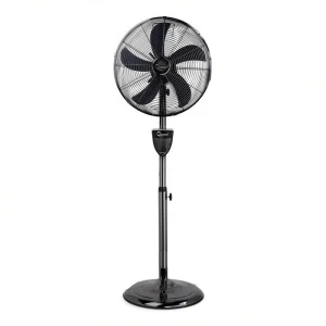پنکه کوئین مدل QH-6680 پره فلزی - مشکی