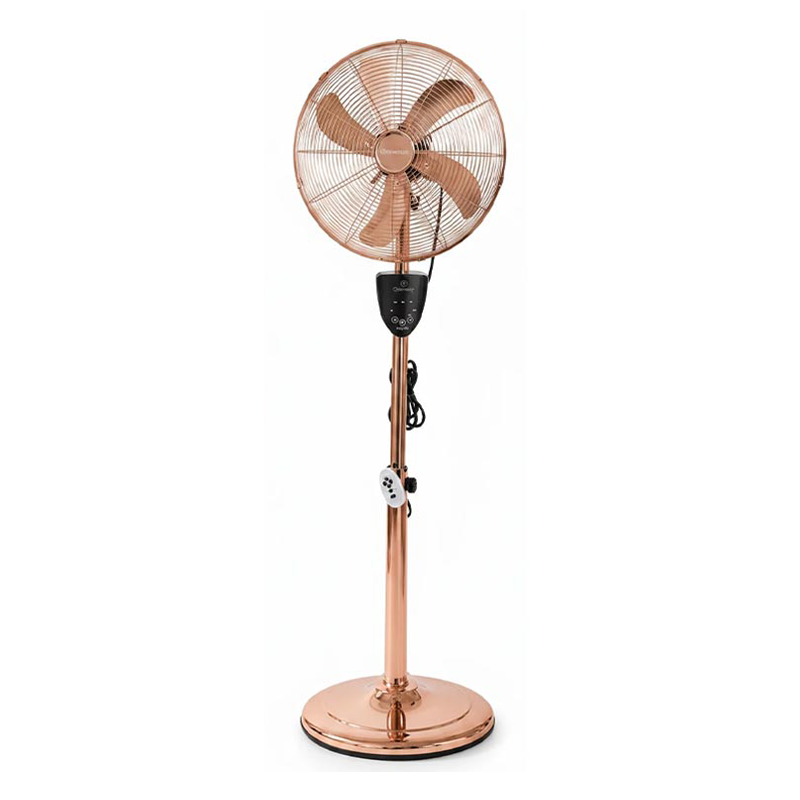 پنکه کوئین مدل QH-6680 پره فلزی (رز گلد)