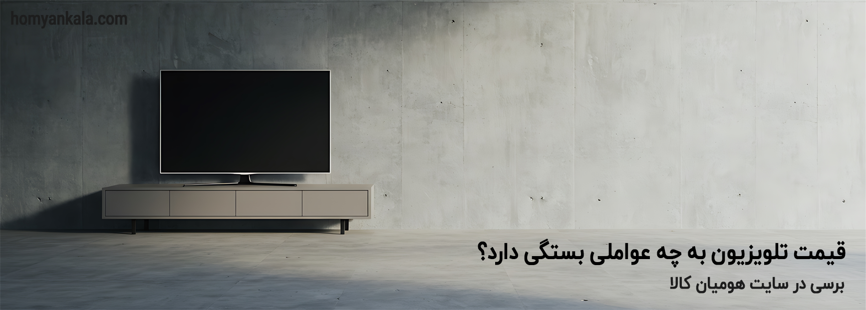 قیمت تلویزیون - هومیان کالا
